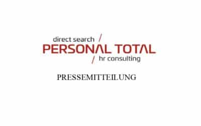 PERSONAL TOTAL wieder „Beste Personalberater 2020“